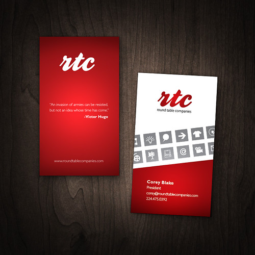 Tarjetas personales impresas